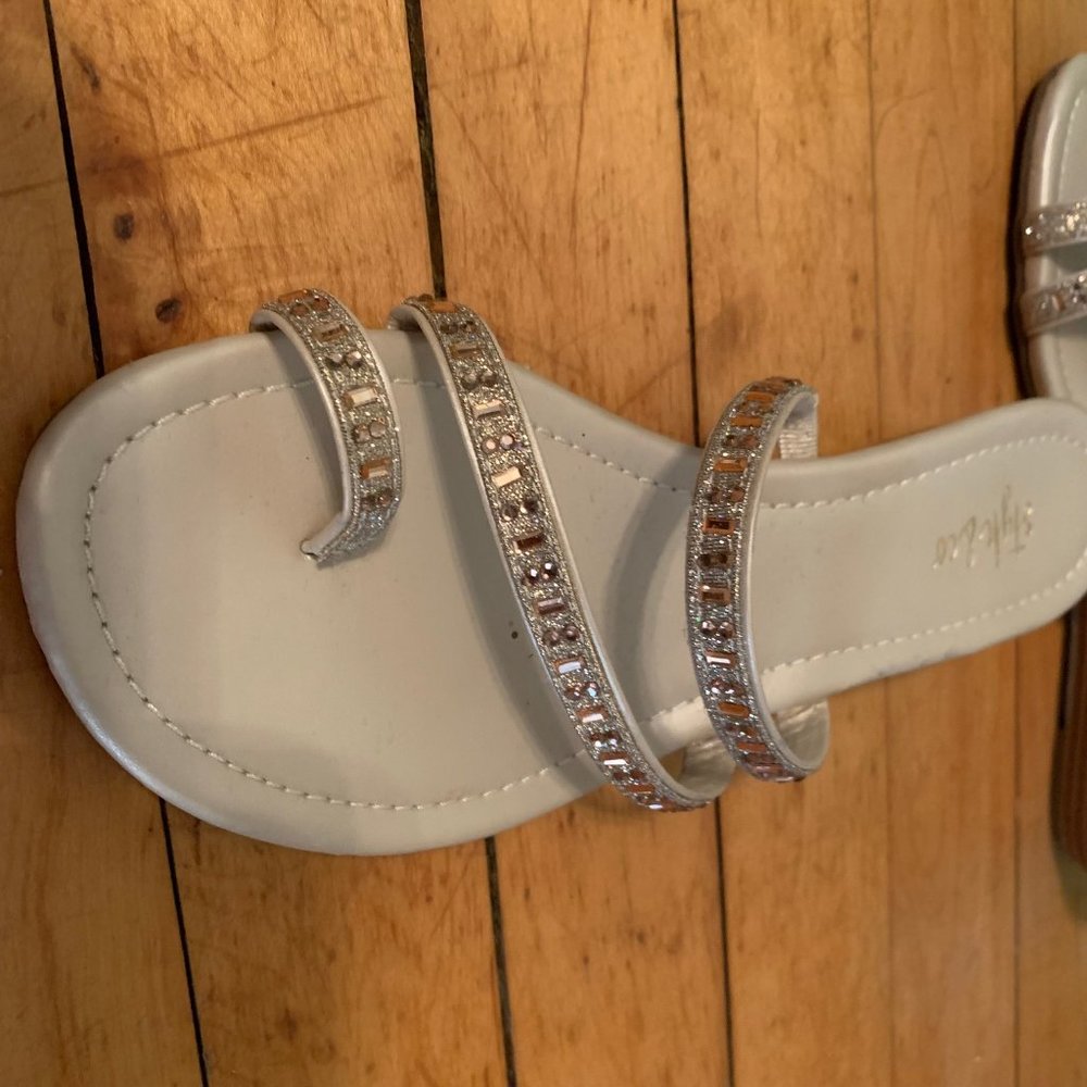 Style & Co. Champagne Colored Hayleigh Sandal View 4